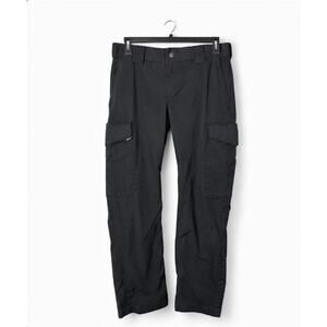 5.11 Tactical Cargo Pants Women’s Size US 4 Black Ripstop Utility Work Pants